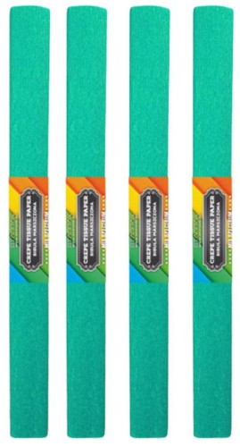 Bibuła marszczona 21 turkusowa (10szt), STARPAK