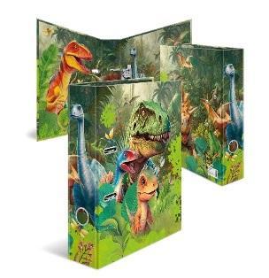 Teczka A3 z gumkami Dinozaury, Herma