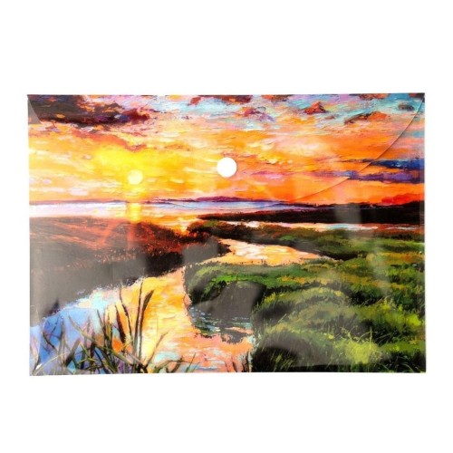 Teczka kopertowa PP A5 Rzeka, Narcissus