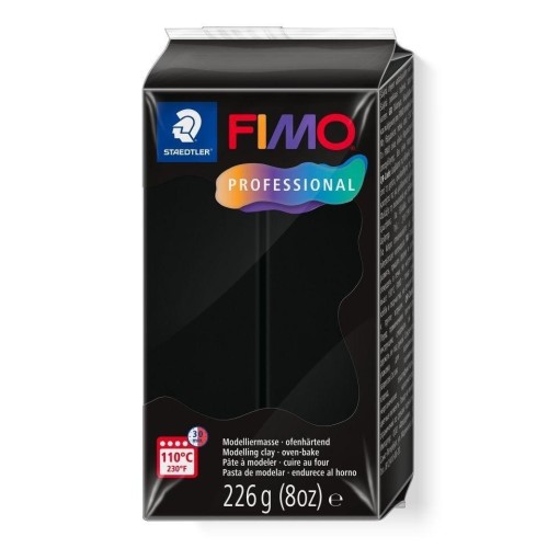 Masa termoutwardzalna Fimo 226g czarny, Staedtler