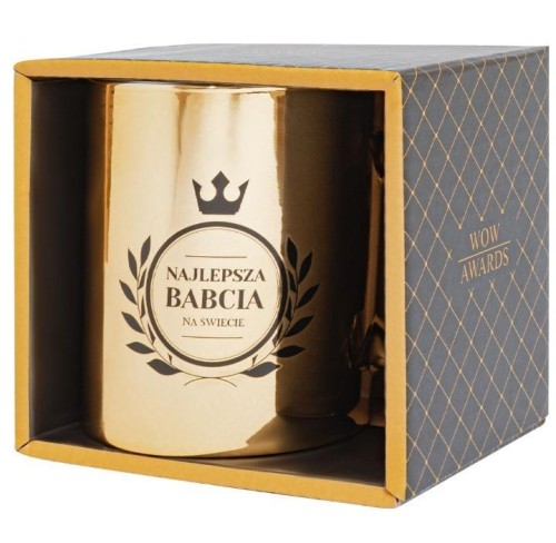 Kubek prezentowy Najlepsza Babcia, Be-Happy Gifts