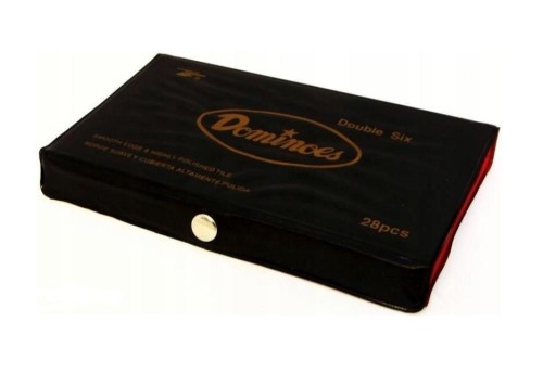 Domino kolorowe 28szt etui, Grapet