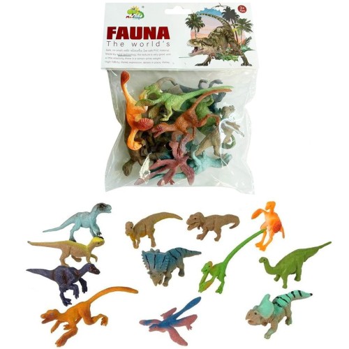 Dinozaury 12szt, Trifox