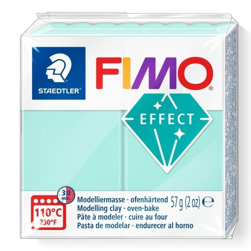 Masa termoutwardzalna Fimo 57g miętowy, Staedtler