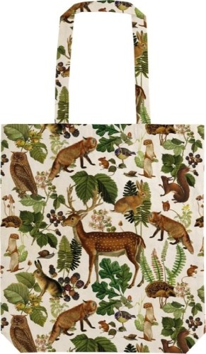 Torba bawełniana STBAG 76 Leśne zwierzęta