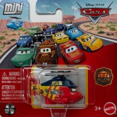 Cars Auta Mikroauto filmowych metalowych, Mattel