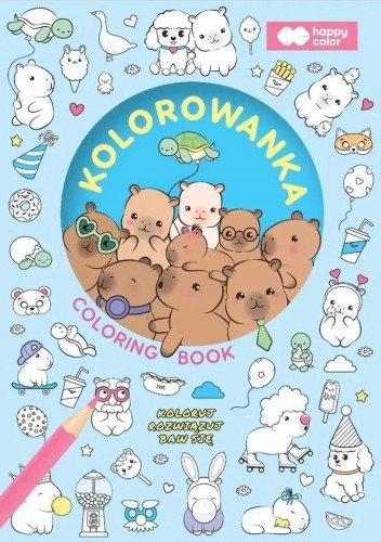 Kolorowanka Kapibara Kapi Fun