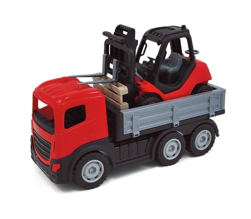 Wywrotka 6-kołowa z wózkiem widłowym, Bączek