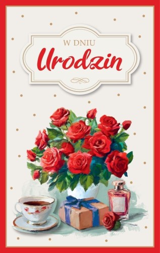 Kartka okolicznościowa Urodziny