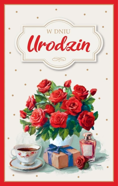 Kartka okolicznościowa Urodziny