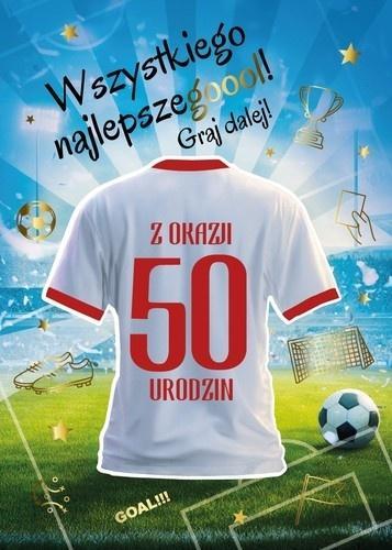 Karnet Urodziny 50