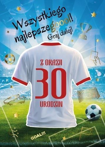 Karnet Urodziny 30