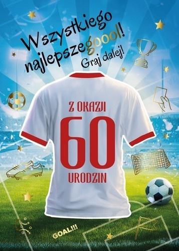 Karnet Urodziny 60