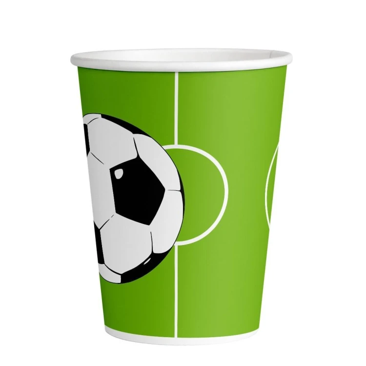 Kubki papierowe Gol! 8szt