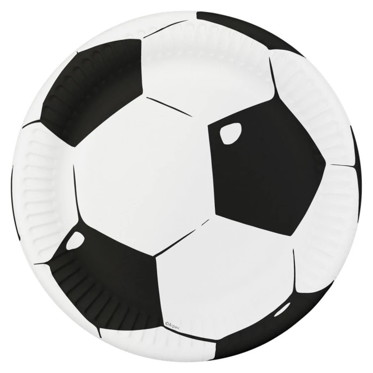 Talerze papierowe Gol! 8szt