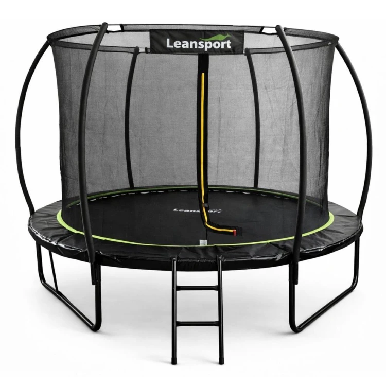 Trampolina ogrodowa z siatką wewnętrzną, Leantoys