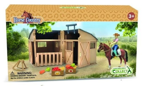 Jeździec, akcesoria, koń i stajnia, Collecta