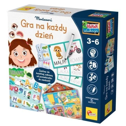 Montessori - Gra na każdy dzień, Lisciani