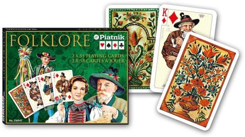 Karty lux Folklor PIATNIK, Piatnik