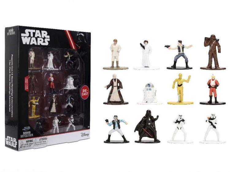Jada Star Wars Figurki 12-pak 4cm W1, Jada