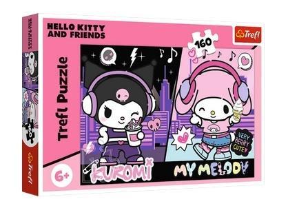 Puzzle 160 Kuromi rządzi Hello Kitty TREFL, Trefl
