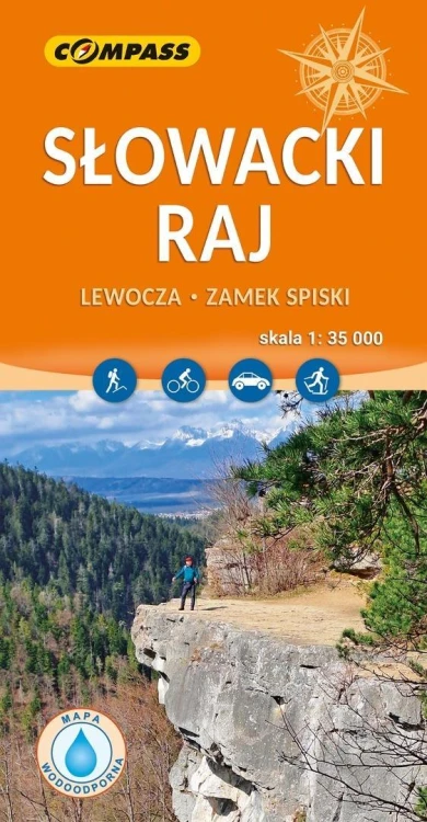 Mapa - Słowacki Raj 1:35 000