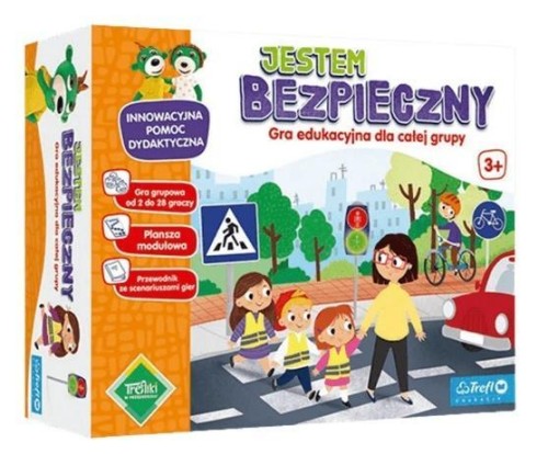 Jestem bezpieczny. Gra edukacyjna dla grup, Trefl