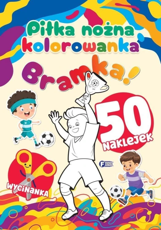 Piłka nożna. Kolorowanka, praca zbiorowa