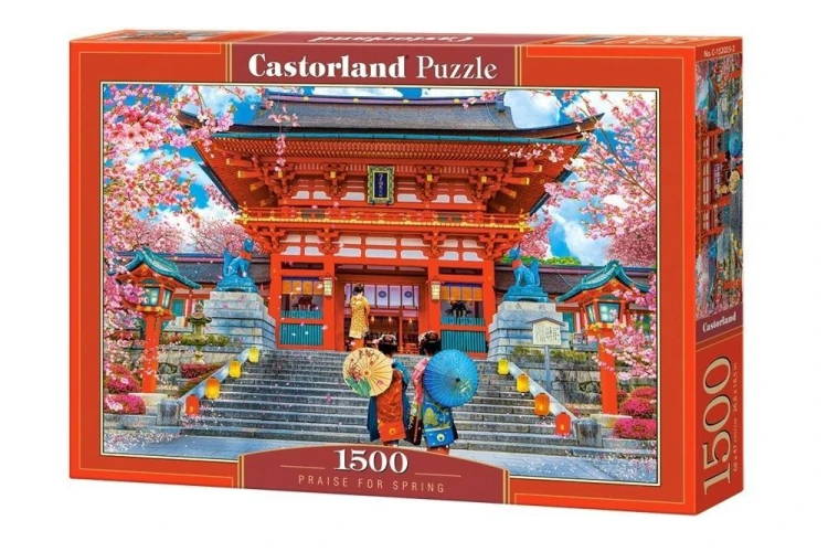 Puzzle 1500 Praise for Spring, Castorland