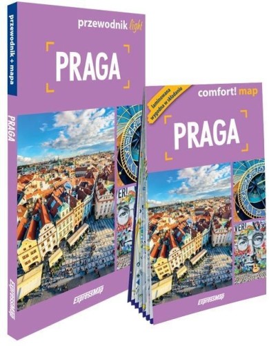 Praga light: przewodnik + mapa, Katarzyna Byrtek