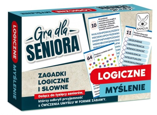 Gra dla Seniora. Logiczne Myślenie, Kangur