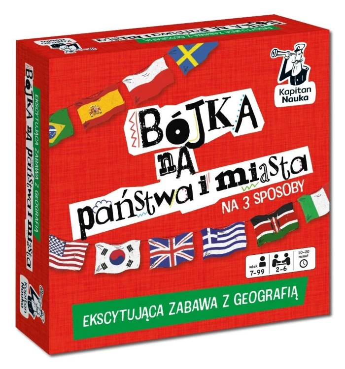 Kapitan Nauka. Gra geograficzna, Kapitan Nauka