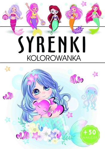Syrenki kolorowanka, praca zbiorowa