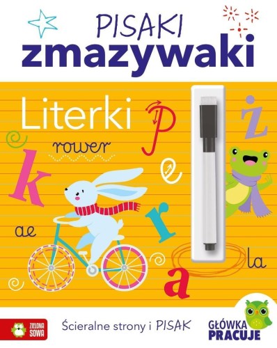 Pisaki zmazywaki. Literki, praca zbiorowa