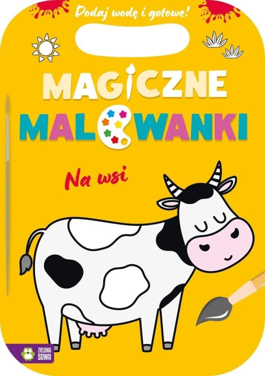 Magiczne malowanki. Na wsi, praca zbiorowa