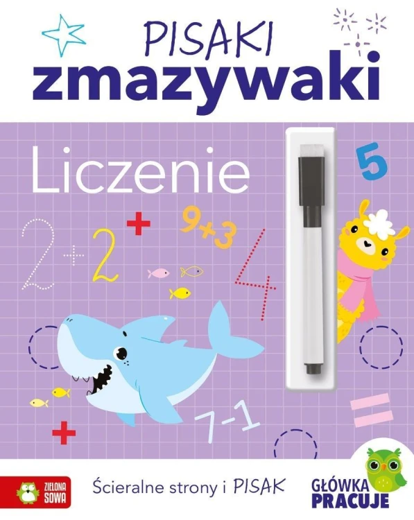 Pisaki zmazywaki. Liczenie, praca zbiorowa
