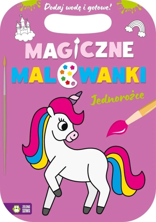 Magiczne malowanki. Jednorożce, praca zbiorowa