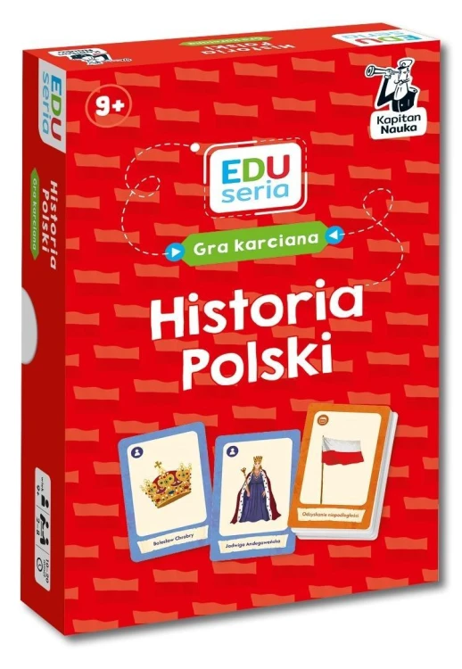 EDUseria. Historia Polski. Gra karciana. Kapitan..