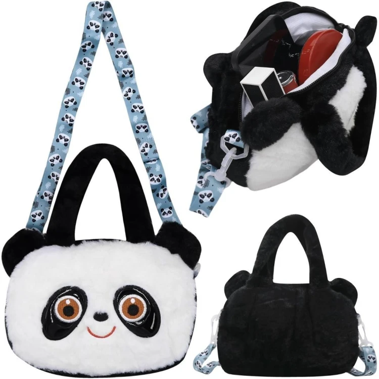 Torebka pluszowa panda
