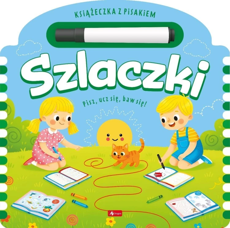 Książeczka z pisakiem. Szlaczki, praca zbiorowa
