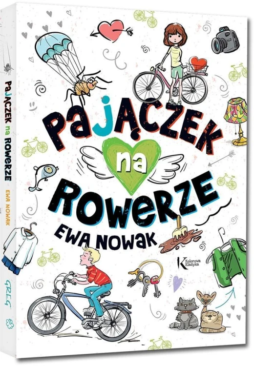 Pajączek na rowerze kolor TW GREG, Ewa Nowak