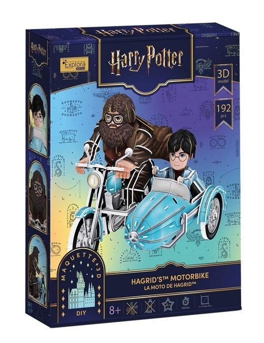 Puzzle 3D Harry Potter Motocykl Hagrida, Cubic Fun