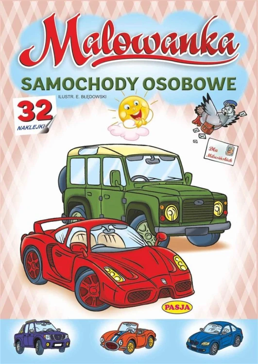 Malowanka - Samochody osobowe, praca zbiorowa