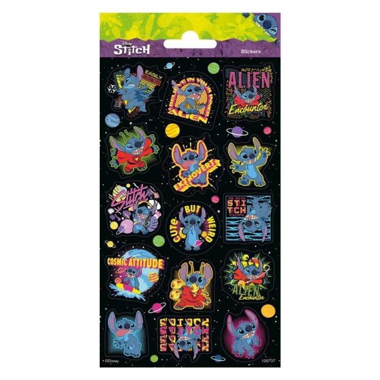 Naklejki brokatowe Stitch, Grafix