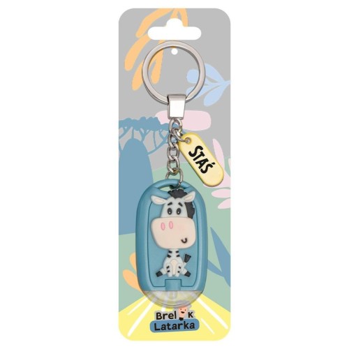 Brelok 3D z latarką - Staś, Be-Happy Gifts