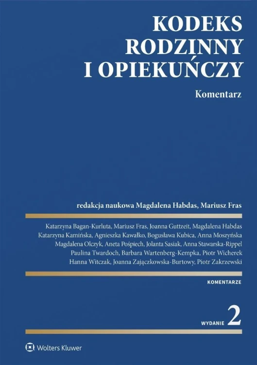 Kodeks rodzinny i opiekuńczy. Komentarz w.2