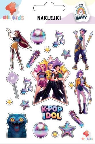Naklejki dla dzieci K-pop Universe, All4Kids