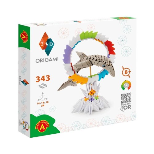 Origami 3D - Delfin ALEX, Alexander