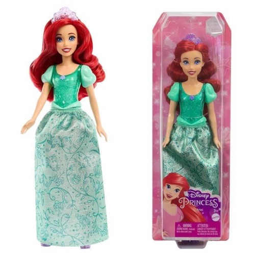 Disney Princess Lalka Arielka HLW10, Mattel