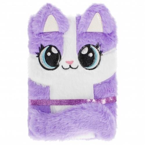 Notes pluszowy A5 Cat Big Eyes, STARPAK